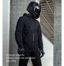 ALPINESTARS DOMINO TECH HOODIE 冬季 休閒款 防摔衣 防潑水 連帽 黑