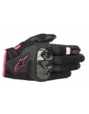 Alpinestars Stella SMX 1 Air V2 Gloves 夏季短手套 黑粉