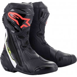 ALPINESTARS SUPERTECH R 頂級車靴 #黑白紅黃