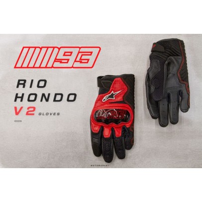 ALPINESTARS MM93 RIO HONDO V2 AIR夏季防摔短手套 2023 休閒 透氣 大網洞 皮革 觸控
