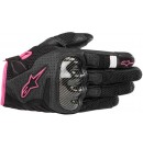 ALPINESTARS STELLA SMX-1 AIR V2 GLOVES 夏季透氣短手套 女版 黑粉
