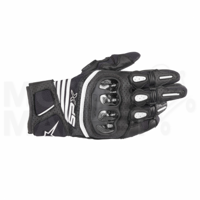 ALPINESTARS SP X AIR CARBON V2 GLOVE 夏季 短手套 碳纖維護具 #黑