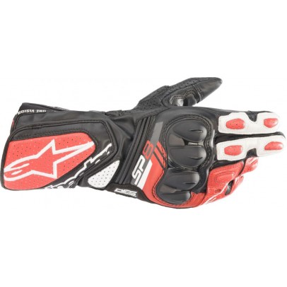 ALPINESTARS SP8 V3 夏季 防摔 長手套 #黑白紅