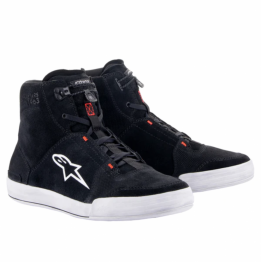 ALPINESTARS CHROME SHOES 休閒 短車靴 黑灰紅