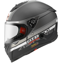 ASTONE GTB800 全罩安全帽 彩繪 平光黑/AO10銀