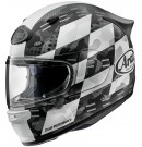 ARAI ASTRO-GX 頂規旅行帽 安全帽 彩繪 Checker White 消光白