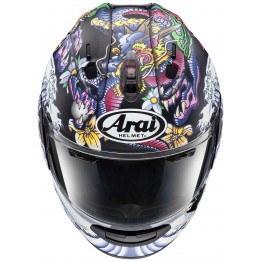 ARAI RX-7X 頂級 安全帽 彩繪 #ORIENTAL 浮世繪 消光黑