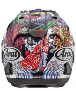 「預購」ARAI RX-7X 頂級 安全帽 彩繪 #ORIENTAL 浮世繪 消光黑