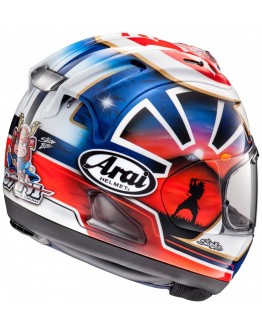 ARAI RX-7X 全罩安全帽 頂級 選手彩繪 #PEDROSA SAMURAI SPIRIT BLUE