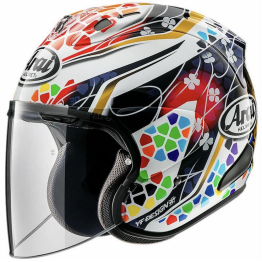 ARAI VZ-RAM 3/4罩安全帽 選手 #Nakagami GP2