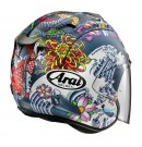 ARAI VZ-RAM Oriental 藍底消光 3/4罩安全帽 #浮世繪