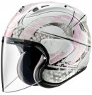 ARAI 四分之三罩安全帽 VZ-RAM 3/4罩安全帽 彩繪 SNOW DOME PINK 粉