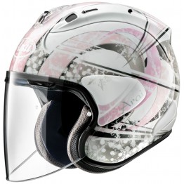 ARAI 四分之三罩安全帽 VZ-RAM 3/4罩安全帽 彩繪 SNOW DOME PINK 粉
