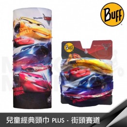 BUFF 魔術頭巾 兒童經典頭巾PLUS 汽車總動員-街頭賽道 BF118316-555