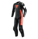 DAINESE TOSA 1 PCS LEATHER SUIT 連身皮衣 打洞 #黑紅