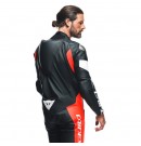 DAINESE TOSA 1 PCS LEATHER SUIT 連身皮衣 打洞 #黑紅