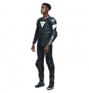 DAINESE TOSA 1 PCS LEATHER SUIT 連身皮衣 打洞 #黑黑白