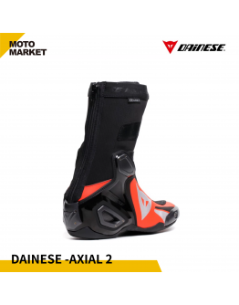 Dainese Axial 2 BOOTS  黑螢光紅內靴車靴 賽事級車靴