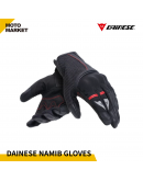 DAINESE NAMIB GLOVES 夏季短手套 防摔手套 觸控 #黑黑