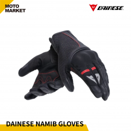 DAINESE NAMIB GLOVES 夏季短手套 防摔手套 觸控 #黑黑