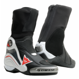 Dainese Axial D1 Boots 頂級賽車靴 內靴 BLACK/WHITE/RED-LAVA #黑白紅