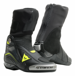 Dainese Axial D1 Boots 頂級賽車靴 內靴 BLACK/YELLOW-FLUO #黑黃