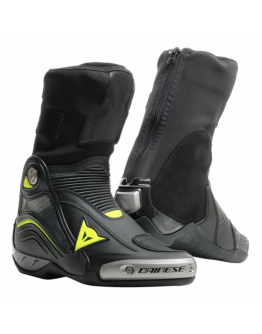 Dainese Axial D1 Boots 頂級賽車靴 內靴 BLACK/YELLOW-FLUO #黑黃