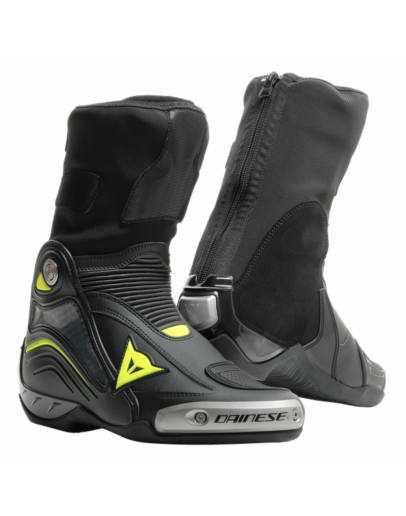 Dainese Axial D1 Boots 頂級賽車靴 內靴 BLACK/YELLOW-FLUO #黑黃