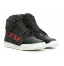 DAINESE YORK D-WP SHOES 休閒款防水車靴 #黑紅
