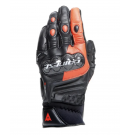 DAINESE CARBON 4 SHORT GLOVES 碳纖維護具 皮革短手套 #黑紅