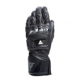 DAINESE DRUID 4 GLOVES 碳纖維護具 皮革長手套 #黑黑灰