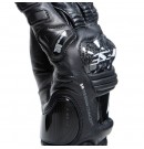 DAINESE DRUID 4 GLOVES 碳纖維護具 皮革長手套 #黑黑灰