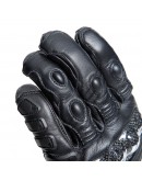 DAINESE DRUID 4 GLOVES 碳纖維護具 皮革長手套 #黑黑灰