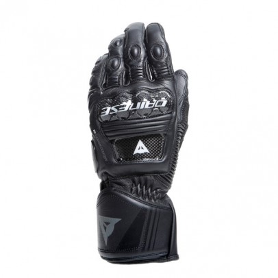 DAINESE DRUID 4 GLOVES 碳纖維護具 皮革長手套 #黑白紅