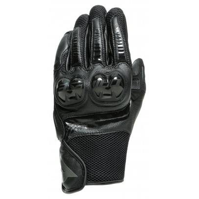 DAINESE MIG 3 UNISEX LEATHER GLOVES  夏季短手套  防摔 #黑