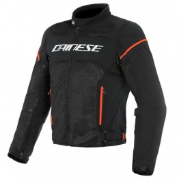 DAINESE AIR FRAME D1 TEX JACKET 黑白亮紅
