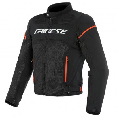 DAINESE AIR FRAME D1 TEX JACKET 黑白亮紅