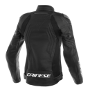 DAINESE RACING 3 PERF. LADY LEATHER JACKET 皮衣 打洞 鋁合金護肩 女版 #黑黑黑