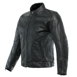 DAINESE ZAURAX LEATHER JACKET #黑黑 