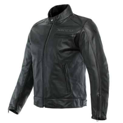 DAINESE ZAURAX LEATHER JACKET #黑黑 