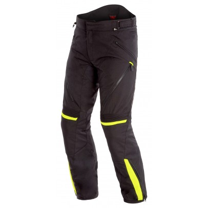 Dainese TEMPEST 2 D-DRY PANTS BLACK/BLACK/FLUO-YELLOW