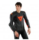 DAINESE LAGUNA SECA 5 1PC 連身皮衣 打洞 #黑紅