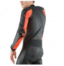 DAINESE LAGUNA SECA 5 1PC 連身皮衣 打洞 #黑紅