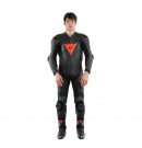 DAINESE LAGUNA SECA 5 1PC 連身皮衣 打洞 #黑紅