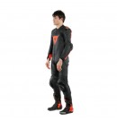 DAINESE LAGUNA SECA 5 1PC 連身皮衣 打洞 #黑紅