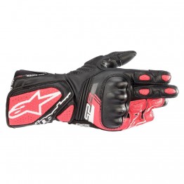 ALPINESTARS STELLA SP-8 V3 LEATHER GLOVES 夏季長手套 女版 #黑白粉