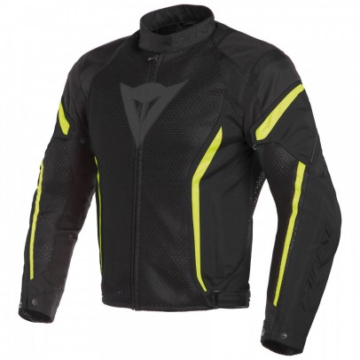 DAINESE AIR CRONO 2 TEX JACKET 黑黑黃 