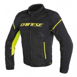 DAINESE AIR FRAME D1 TEX JACKET 黑黑黃