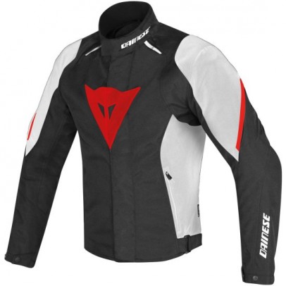 DAINESE LAGUNA SECA D1 D-DRY JKT BLACK/WHITE/RED 