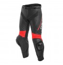 DAINESE DELTA 3 PERF.LEATHER PANTS 黑黑紅